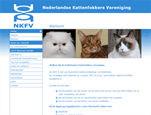 Tablet Screenshot of nkfv.nl